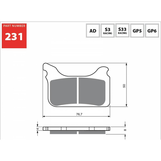 GOLDFREN KLOCKI 231 AD