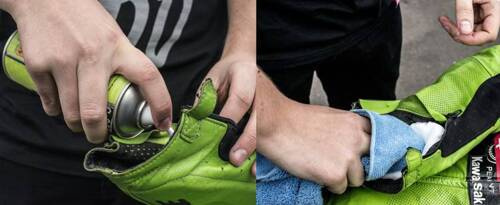 Muc-Off 199 - Pianka odświeżająca do kasku, butów i rękawic motocyklowych - 400ml - Foam Fresh