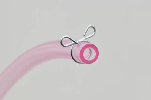 Przewód PVC (6mm X 9mm) 1m różowy