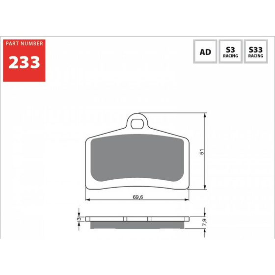 GOLDFREN KLOCKI 233 S3 CUT