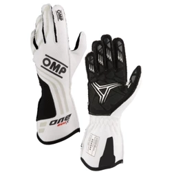 OMP Racing Race & Kart Gloves One Evo X (FIA) white