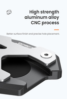 LOBOO Nakładka na stopkę boczną do SUZUKI V-Strom 1050/XT, V-Strom 1000/XT, SUZUKI GSX-S 1000F, SUZUKI GSX-S 750, SUZUKI GSR 750