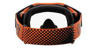 Oakley Goggles Airbrake MX pomarańczowe Clear
