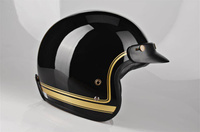 Kask Motocyklowy LAZER CONGA Cosmo (kol. Czarny - Złoty - Metalik) rozm. 2XL