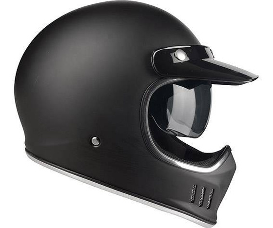 Kask Motocyklowy LAZER Cross TT Z-LINE (kol. Czarny Matowy) rozm. 2XL