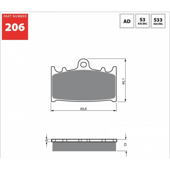 GOLDFREN KLOCKI 206 AD