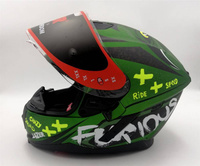 Kask Motocyklowy LAZER RAFALE Oni Zielony (kol. Zielony - Czarny) rozm. M