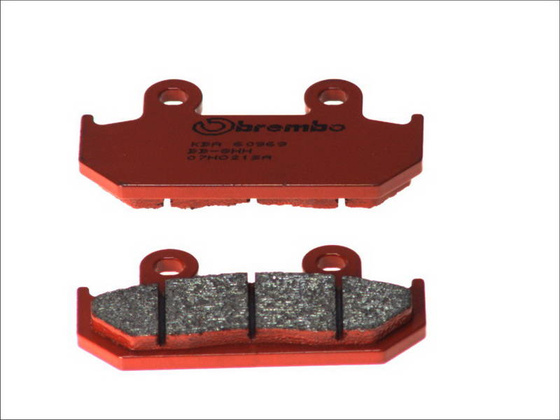 Klocki hamulcowe przód, przeznaczenie: droga, materiał: sinter-SA, 42,1x81,1x8,9mm HONDA CBR, XRV 600/750 1987-