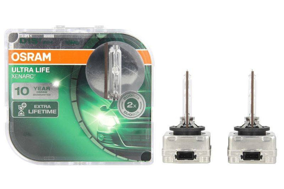Żarówka (Zestaw 2szt.) D1S 35W PK32D-2 do 4 razy dłuższa żywotność, wyładowcza xenon Ultra Life 4300K