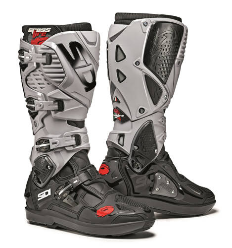Motorcycle Enduro Boots CROSSFIRE 3 SRS black/gray