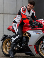 STR 2.0 JKT RED FLUO 46