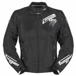 FURYGAN KURTKA HURRICANE BLACK-WHITE XL