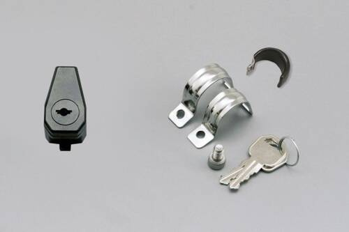 Daytona Zabezpieczenie do Kasku z hakiem montowane do kierownicy Czarne Ø22,2 / 25,4 mm 91487