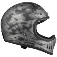 Kask Motocyklowy LAZER Cross TT Cafe racer (kol. Alu Brushed - Matowy) rozm. L