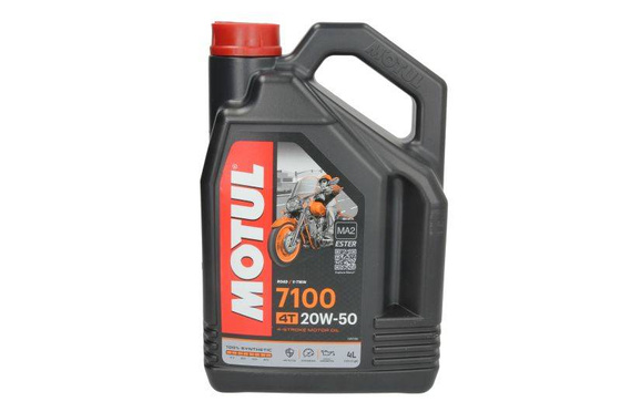 Olej do silników 4T 4T MOTUL 7100 SAE 20W50 4l SN JASO MA,-2 Syntetyczny estrowy