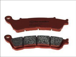 Klocki hamulcowe przód, przeznaczenie: droga, materiał: sinter-SA, 44,9x117,6x8,8mm HARLEY DAVIDSON XL HONDA CB, CBF, CBR, CTX, NC, NSA, NT, VFR, VT, XL SUZUKI UH, VLR, VZR 125-1800 2004-