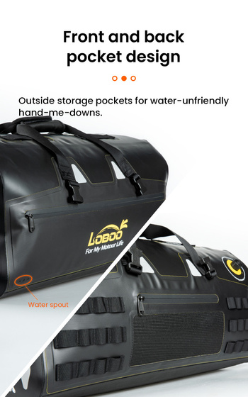 LOBOO TPU Torba 56L czarna (z hermetycznym zamkiem błyskawicznym) (10.4.01035.001.11)