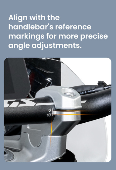 LOBOO Podwyższenie kierownicy do BMW R1300GS (2023-) (10.3.02131.001.21)