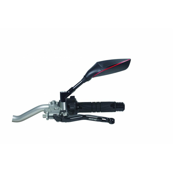 CHAFT LUSTERKO RANDY CZARNE/CZERWONE 10MM PRAWE