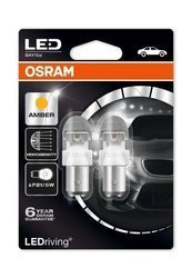 Żarówka LED P21/5W Ledriving Premium (blister, 2 szt., 12V, amber, 1,50/0,40W, rodzaj gniazda: BAY15D brak homologacji - nie nadaje się do użytku na drogach publicznych)