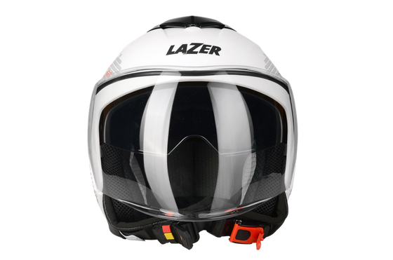 Kask Motocyklowy LAZER JH7 HASHTAG (kol. Jasny - Połysk) rozm. S