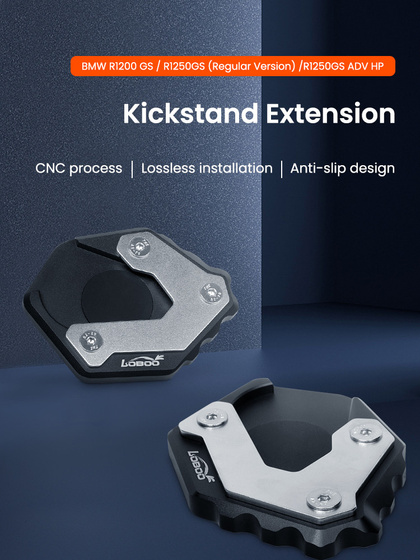 LOBOO Nakładka na stopkę boczną do BMW R1200/1250GS ADV (10.3.03072.001.11)