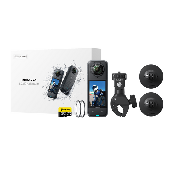 Insta360 X4 Motorcycle Bundle