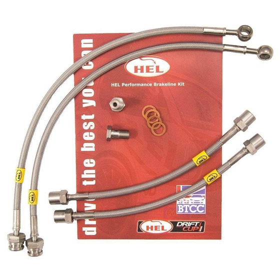 Stainless Braided Brake Lines HEL for Cagiva Mito Mk1 1992-1999 HBF0818