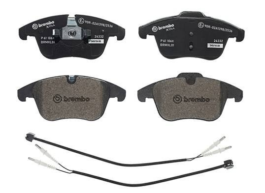 Klocki hamulcowe tuningowe (XTRA), Przód, homologacja na ulicę: Tak, CITROEN C5 II, C5 III PEUGEOT 407, 508 I 1.6-2.2D 05.04-