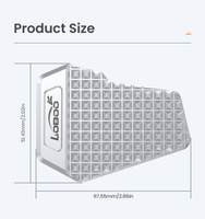 LOBOO Szerokie podnóżki do BMW G310GS, F750GS, F850GS, S1000XR, RI200GS, R1200GS, R1250GS, R1250GS Adventure, R1300GS (10.3.0401