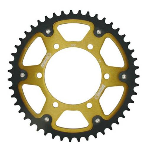 SUPERSPROX WYPRZEDAŻ ZĘBATKA TYLNA STEALTH (STALOWO-ALUMINIOWA) 498 45 KAWASAKI ZZR 600 90-92, SUZUKI GSXR 750 SRAD 96-97 (499-45) (JTR499.45)
