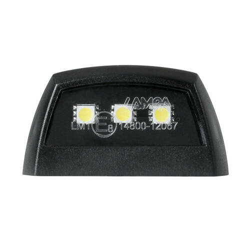 90587 E-ion, 3 Smd Led licence plate lamp, 12V