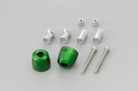 BAR END PINO-3 14-19MM GREEN