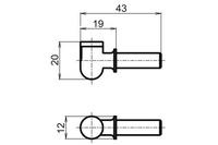 Daytona LEDowe kierunkowskazy "D-LIGHT MINI3", czarne 80826