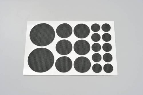 ANTI-SLIP STICKER FOR MOTORCYCLE SEAT, ROUND