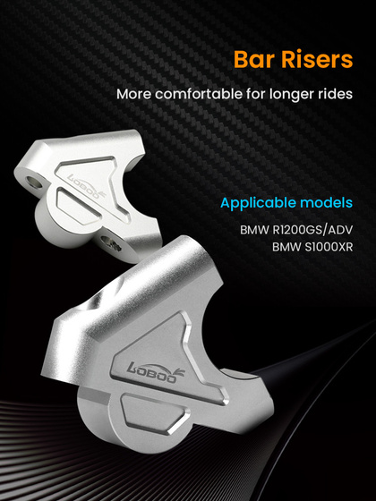 LOBOO Podwyższenie kierownicy do BMW R1200GS/ADV/S1000XR/1250ADV (10.3.02071.001.22)
