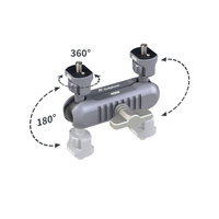 Uniwersalne ramie, dwa adaptery montażowe fotograficzne Outplorer MA10