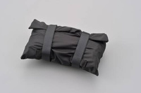 cargo net, 500x500mm, black, with pouch