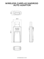 Quad Lock® Car - Wireless CarPlay/Android Auto Adaptor