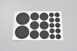 ANTI-SLIP STICKER FOR MOTORCYCLE SEAT, ROUND