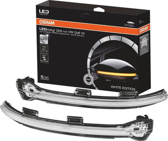 Światła kierunkowskazu (2 szt., 12 V, 4,2 W, 2700 ECE R06/ECE R10/IP69K) OSRAM LEDriving 5G0 WT