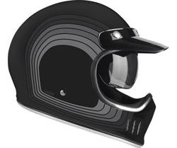 Kask Motocyklowy LAZER Cross TT Line (kol. Czarny - Szary - Matowy) rozm. 2XL