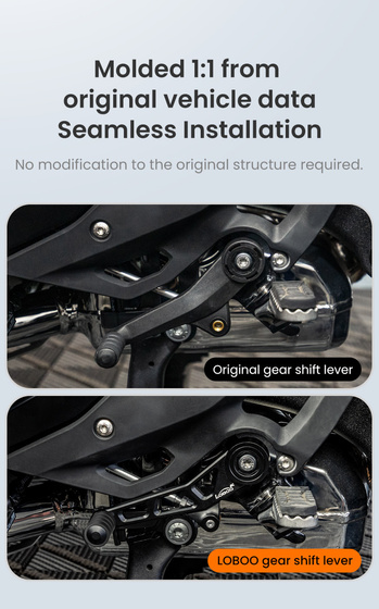 LOBOO Dźwignia zmiany biegów BMW R1300GS (2023-) (10.3.30131.001.11)