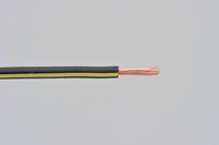colored wire, AVS0.75, black/yellow, 2m