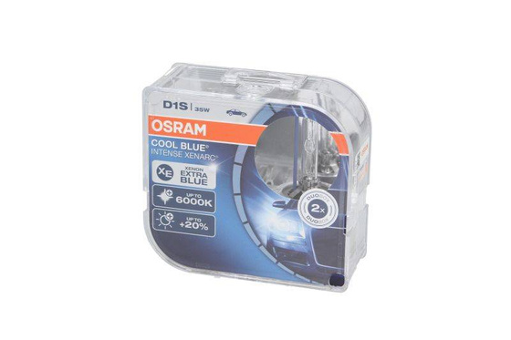 Żarówka (Zestaw 2szt.) D1S 35W PK32D-2 do 20% większa jasność, wyładowcza xenon Cool Blue Intense, niebieska 6000K