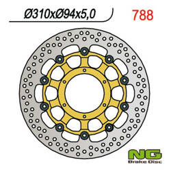 NG TARCZA HAMULCOWA PRZÓD HONDA CBR 1000 RR 04-05, CB 1300 01-10 (310X94X5) (6X65MM) CBR 600RR 03-08, CB 1000R 08-16, CTX 1300 14-16 PŁYWAJĄCA
