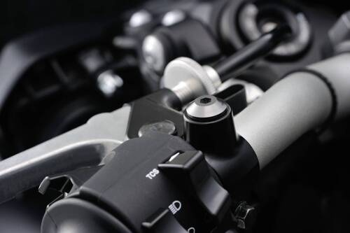 Śruba zaślepka do otworu lusterka M10-P1.25/prawa tytanowy