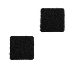 CARDO SQUARE VELCRO (PAIR)