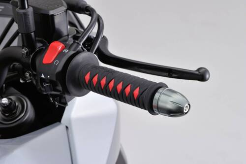 BAR END BULLET 14-19MM GUNMETAL, 2PCS/SET