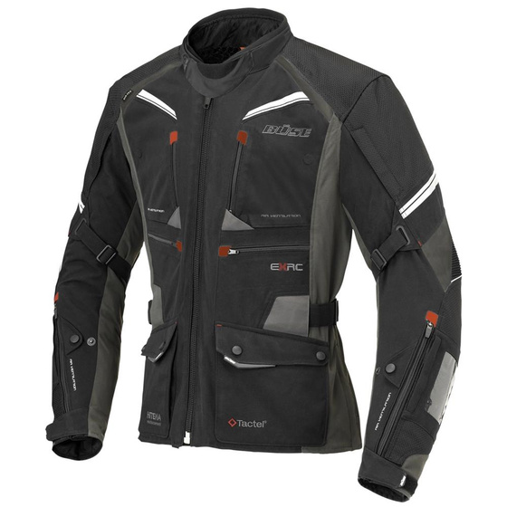 Kurtka motocyklowa BUSE ZESTAW EXRC Porto czarno/czarny 50